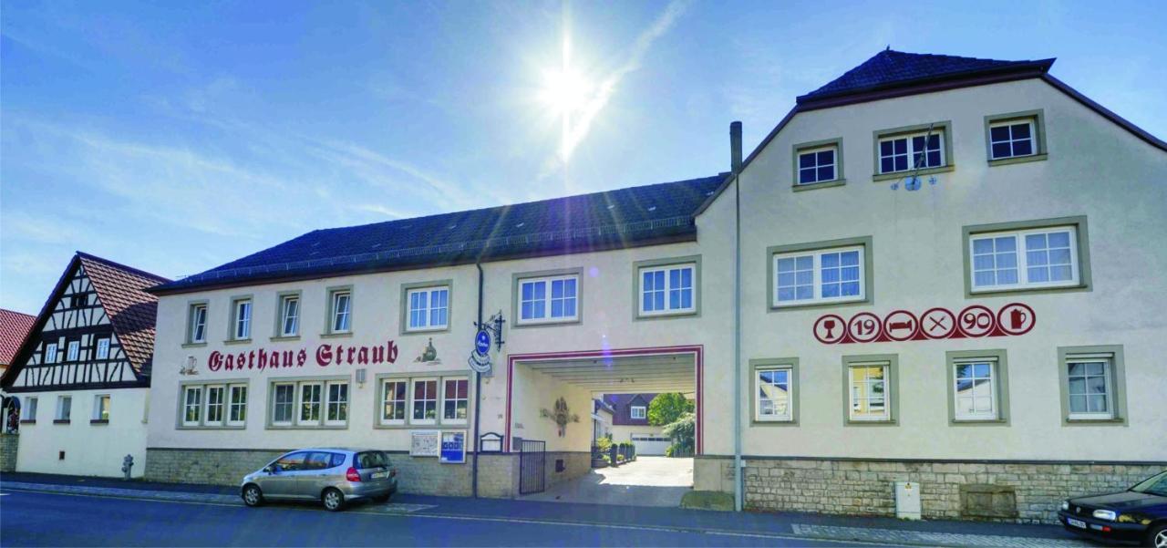 Gasthaus Straub Grettstadt Exterior photo